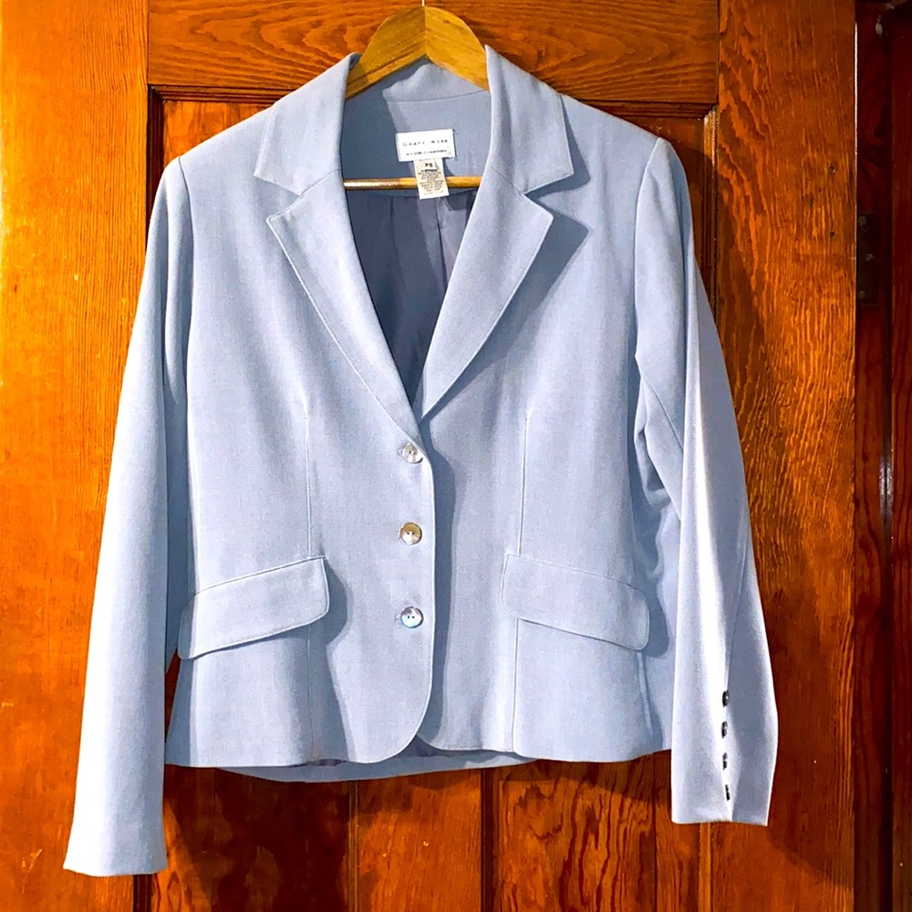 Gray Graff Wear Blazer/Jacket Petite S